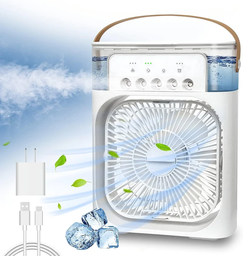 HydroCool Fan - Draagbare ventilator voor effectieve koeling