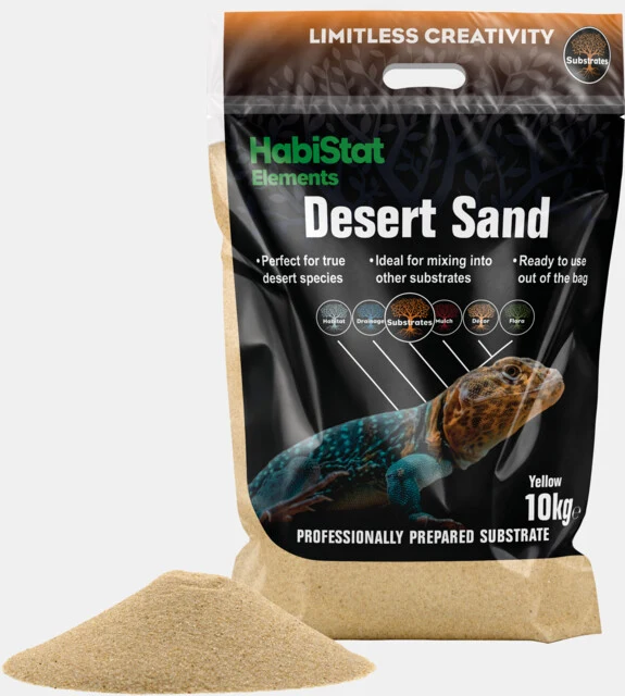 HABISTAT WOESTIJNZAND GEEL 10 KG
